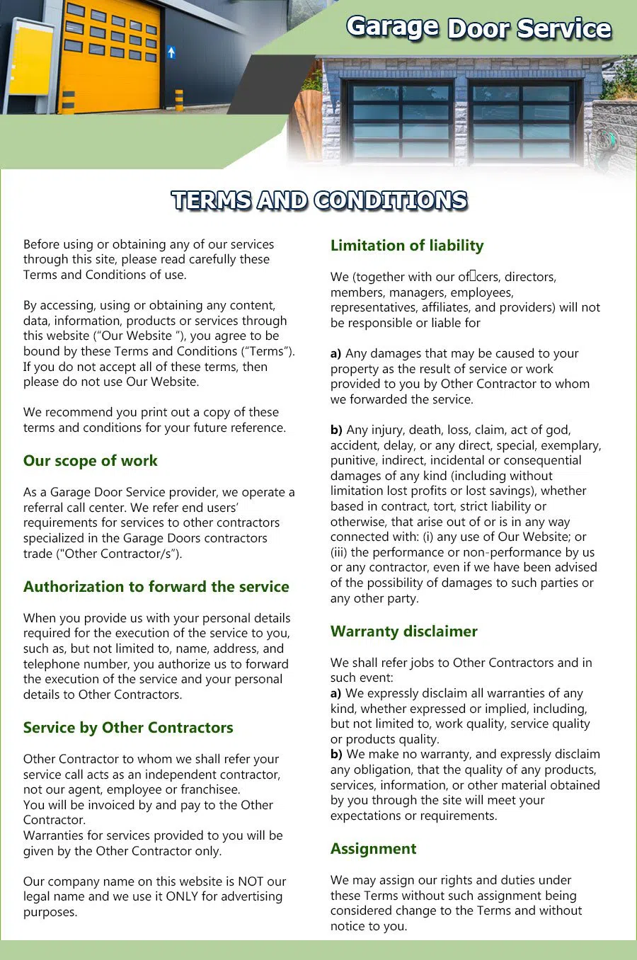 Expert Garage Doors Repairs Glendale Heights, IL 630-526-8230